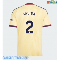 Camisa de time de futebol Arsenal William Saliba #2 Replicas 3º Equipamento 2026-27 Manga Curta